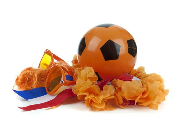 Szaleństwa piłki nożnej w Holandii — Zdjęcie stockowe