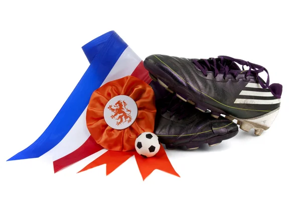 Loucura de futebol da Holanda — Fotografia de Stock