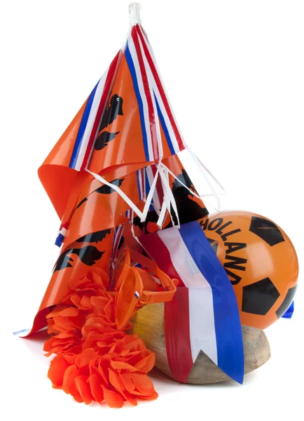 Fußball-Wahnsinn in Holland — Stockfoto
