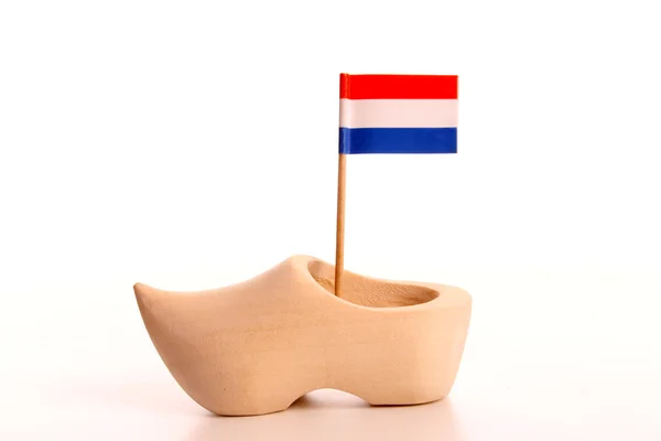 Dutch wooden shoes — Stock Photo, Image