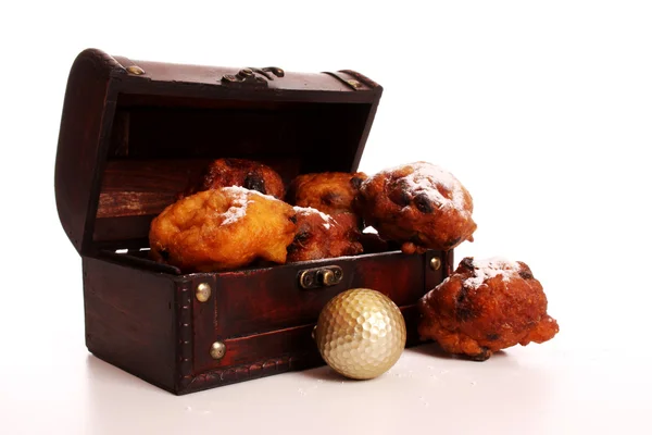 Oliebollen — Foto Stock