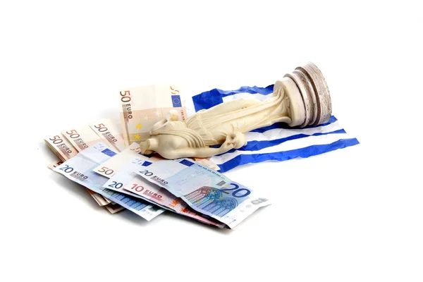 stock image European money crisis