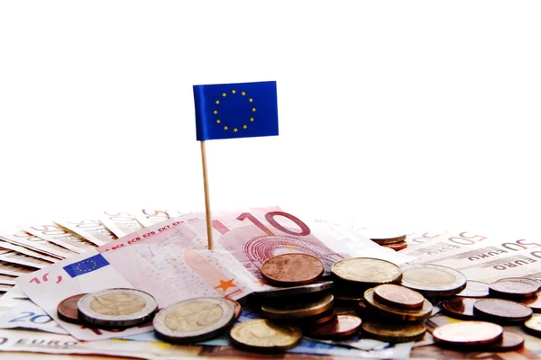 Crisis monetaria europea — Foto de Stock