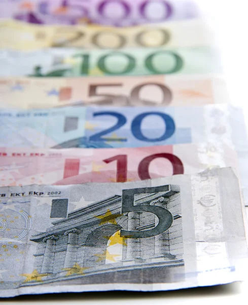 Euro unter Druck — Stockfoto