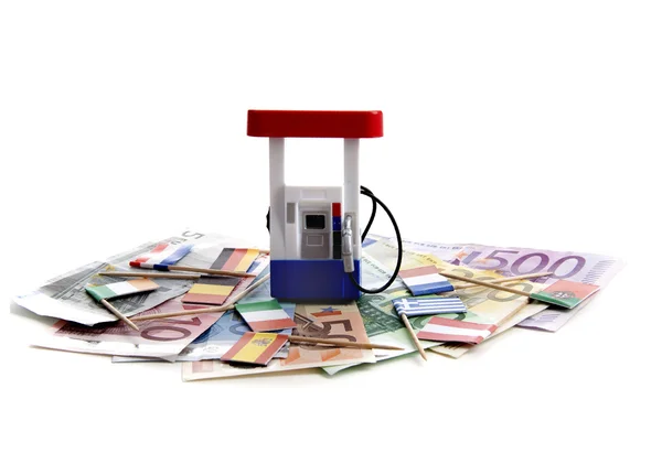 stock image Euro under pressure