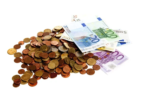Euro-nyomás alatt — Stock Fotó
