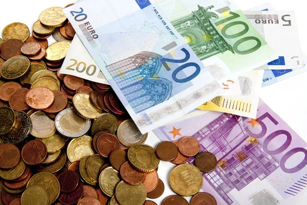Euro under pressure — Stock Photo, Image