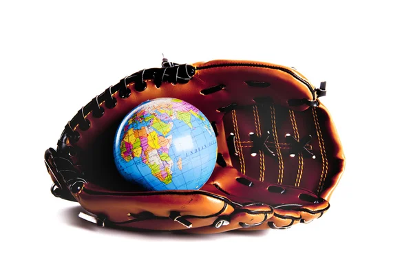 Världen bred bas bollen — Stockfoto