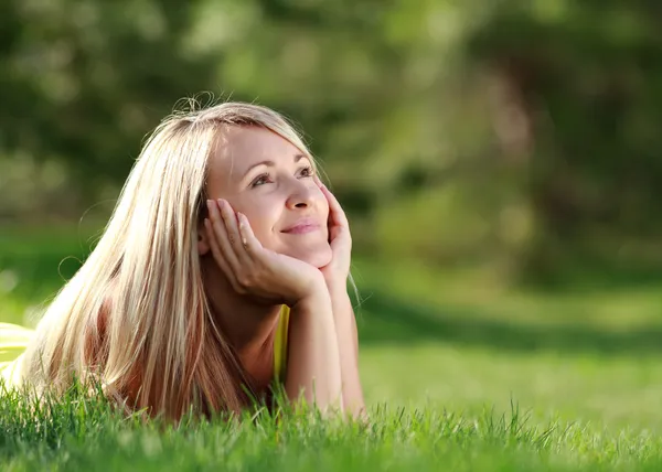 stock image Enjoying outdoors