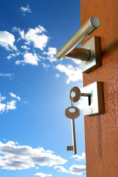 Opened door — Stock Photo, Image