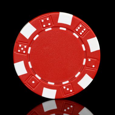 Kırmızı poker chip