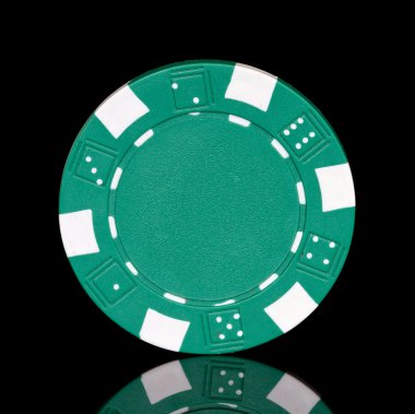 Yeşil poker chip