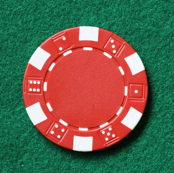 Фишка покера — стоковое фото