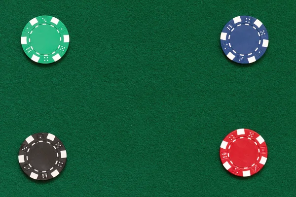 Poker Chips — Stockfoto