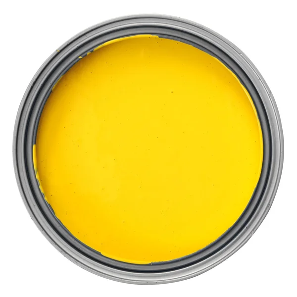Gele verf — Stockfoto