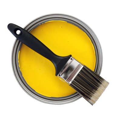 Yellow paint