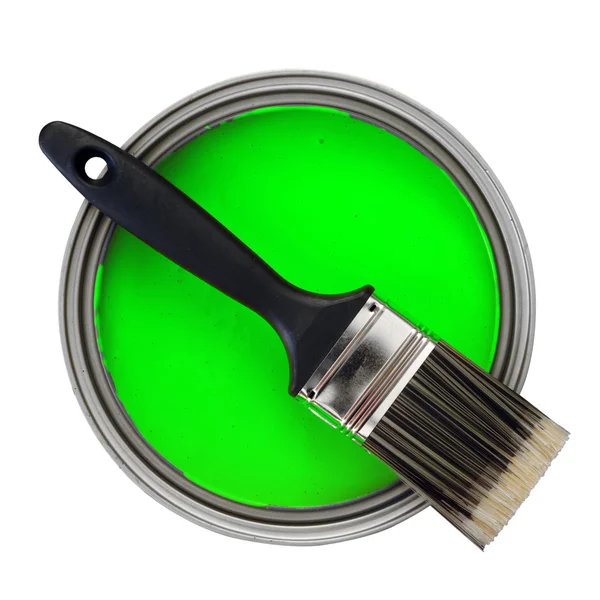 Zelená barva — Stock fotografie