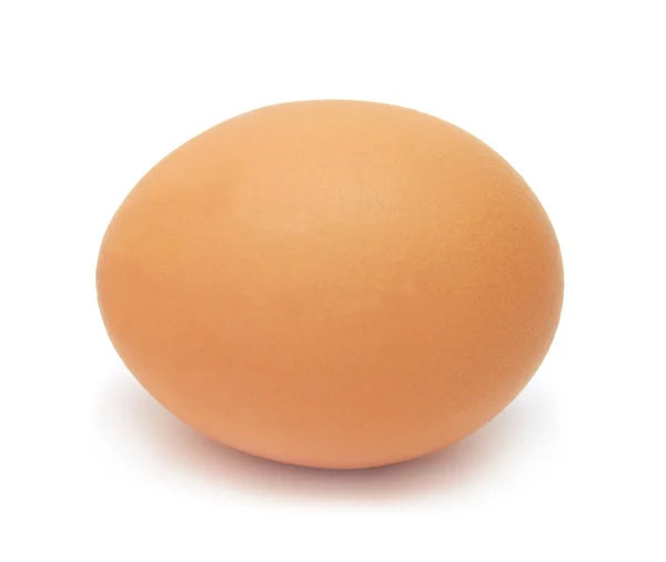 Telur diisolasi pada latar belakang putih — Stok Foto