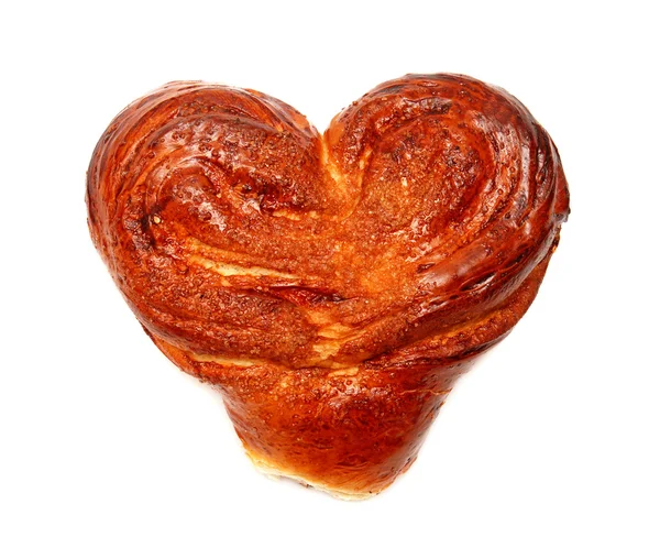 Heart in the form of rolls — Stock Photo, Image