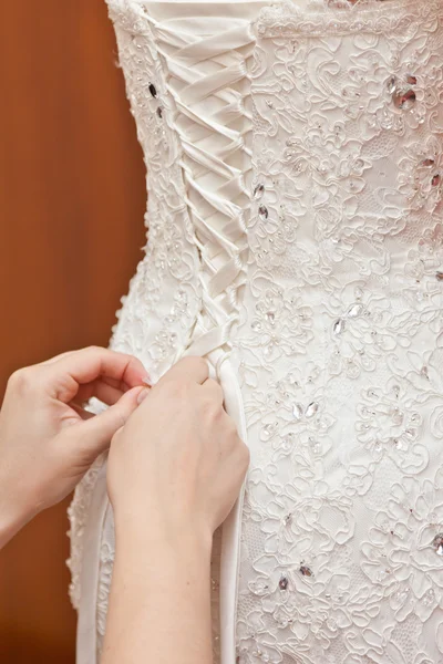 Příprava nevěsty — Stock fotografie