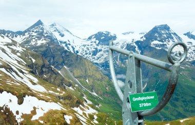 Grossglockner mountain top clipart