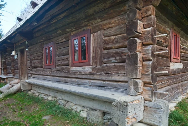 Старий дерев'яний — стокове фото