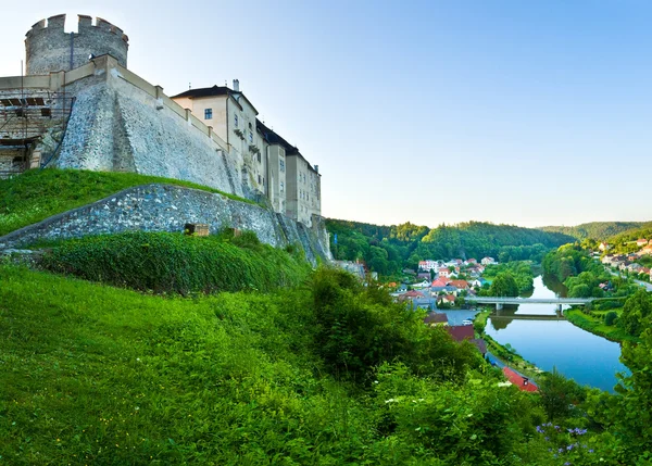 stock image Evening Sternberk Castle in Czech Republic