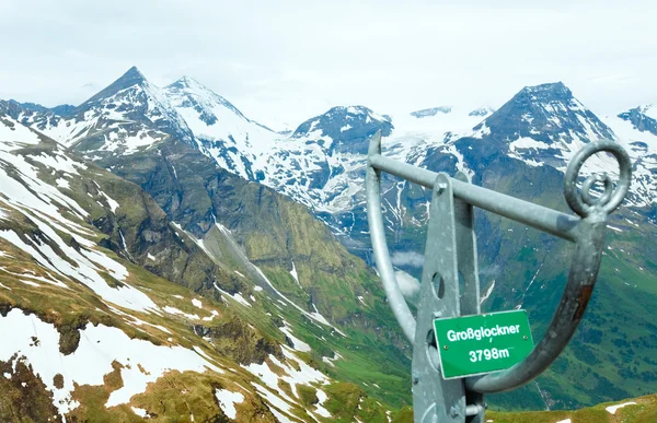 Grossglockner cima de la montaña — Foto de Stock