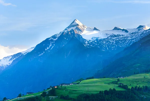 Alpen Sommer Blick — Stockfoto