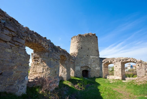 Gamle fæstning ruiner - Stock-foto