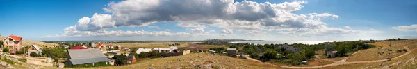 Panorama da península de Kazantip — Fotografia de Stock