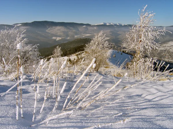 Montagne d'hiver (2 ) — Photo