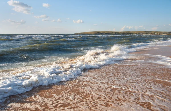 海の波の泡 — ストック写真