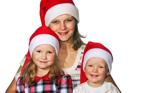 Weihnachtsfamilie — Stockfoto