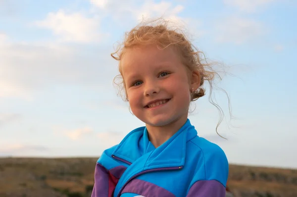 Mała dziewczynka portret — Zdjęcie stockowe