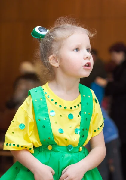 Girl in carnival costume — Stock Photo, Image