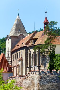 Çek Cumhuriyeti'nde Krivoklat Kalesi