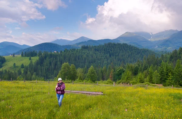 Horská krajina — Stock fotografie