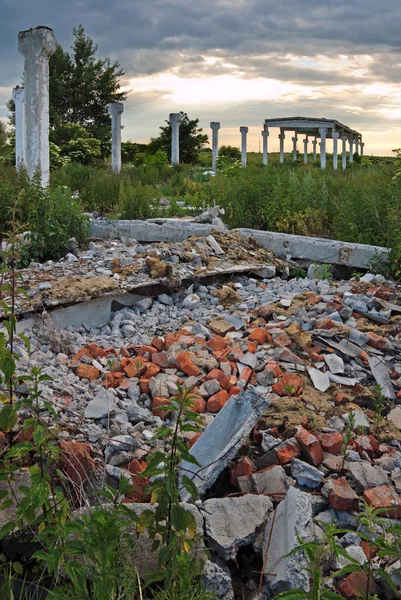 Volslagen woestenij — Stockfoto