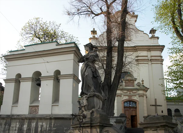 Lviv-city szene — Stockfoto