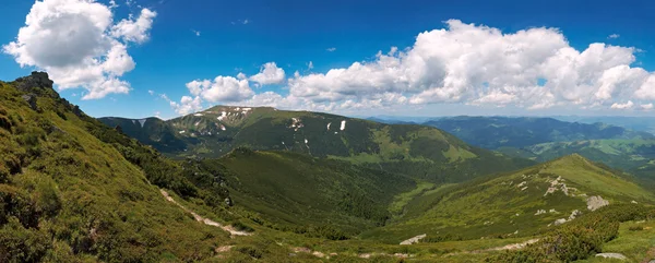Letní mountain view — Stock fotografie