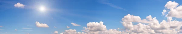 stock image Blue sky panorama