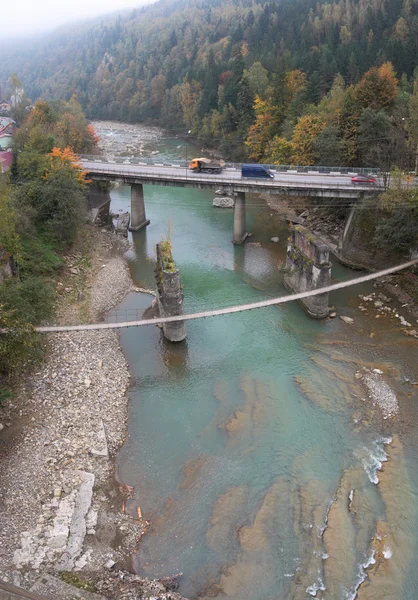 Verschiedene Brücken — Stockfoto