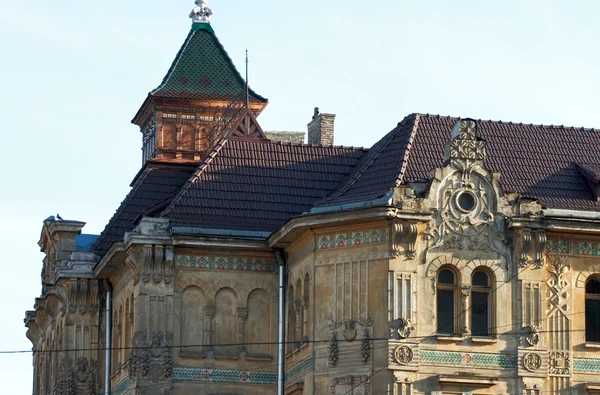Lviv-City architecture fragment — Stock Photo, Image