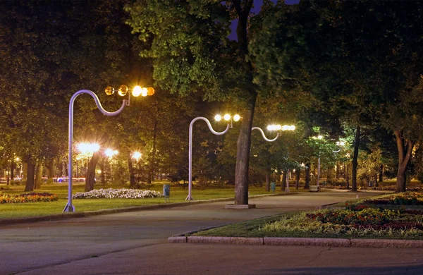 Πάρκο βράδυ — Φωτογραφία Αρχείου