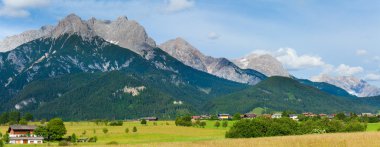 Alps summer panorama (Austria). clipart