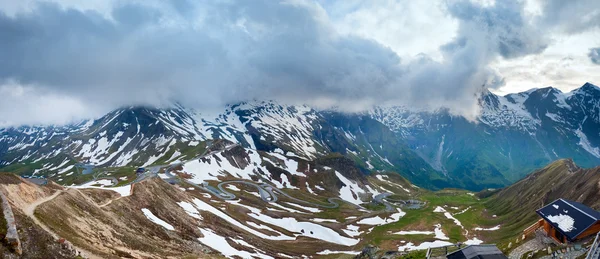 Alpen zomer panorama (Oostenrijk). — Stockfoto