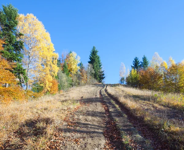 Herbstlicher Nimtschitsch-Pass — Stockfoto
