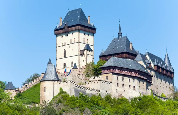 Castelo de Karlstejn na República Checa — Fotografia de Stock