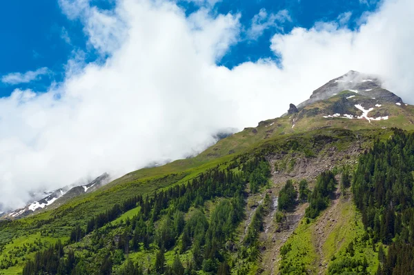 阿尔卑斯山夏季视图 — 图库照片